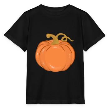 citrouille - T-shirt bio MINI CREATOR Stanley/Stella Enfant - noir - Devant - Mikhail (115cm)