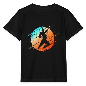 CLIMBING Extremsport Klettern - Stanley/Stella Kinder T-Shirt MINI CREATOR  - Schwarz - Vorne - Mikhail (115cm)