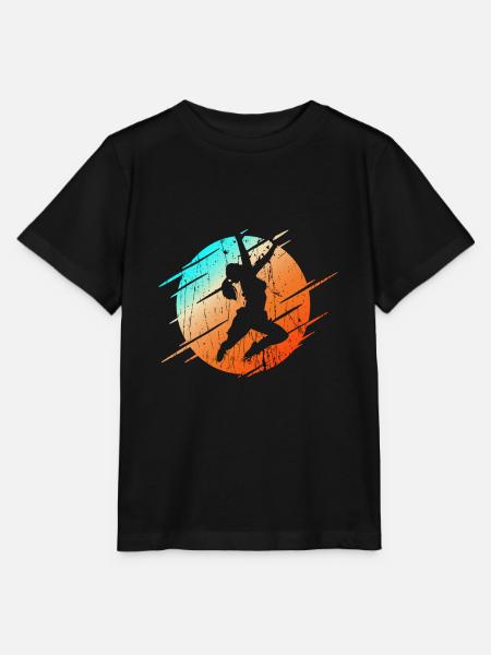 CLIMBING Extremsport Klettern - Stanley/Stella Kinder T-Shirt MINI CREATOR - Schwarz