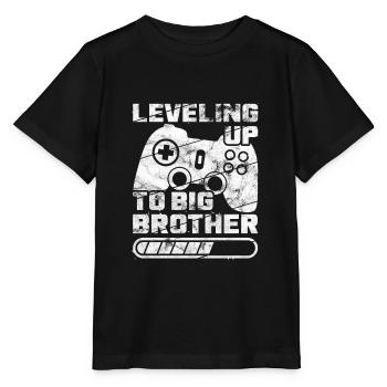 Améliorer l'idée cadeau Big Brother Big Brother - T-shirt bio MINI CREATOR Stanley/Stella Enfant - noir - Devant - Mikhail (115cm)