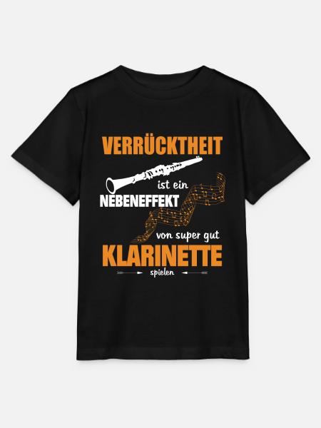 Klarinette Spruch Klarinettist - Stanley/Stella Kinder T-Shirt MINI CREATOR - Schwarz