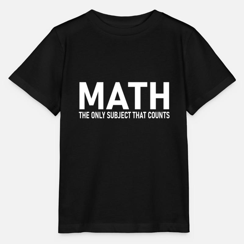 Math teacher gift math teacher science - Stanley/Stella MINI CREATOR Kids’ T-Shirt - black