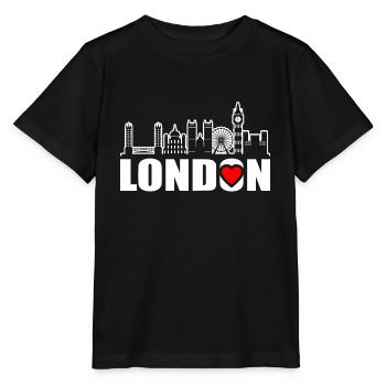 London - Stanley/Stella Kinder T-Shirt MINI CREATOR  - Schwarz - Vorne - Mikhail (115cm)