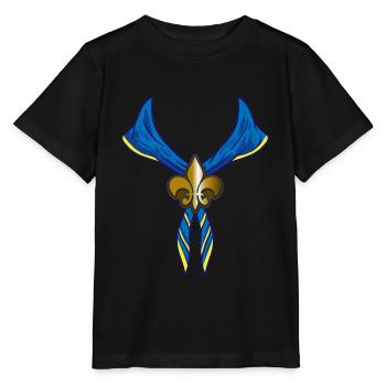 Boy Scout Scout Boy Scout Costume Lily Knot - Stanley/Stella MINI CREATOR Kids’ T-Shirt - black - Front - Mikhail (115cm)