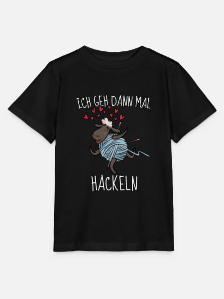 Lustiger Nähen Näherin Stricken Häckeln Spruch - Stanley/Stella Kinder T-Shirt MINI CREATOR  - Schwarz