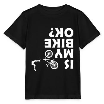 Vélo Montagne / Terrain VTT Cycliste Cadeau - Stanley/Stella MINI CREATOR Kids’ T-Shirt - black - Front - Mikhail (115cm)