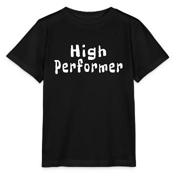High Performer - Stanley/Stella MINI CREATOR Kids’ T-Shirt - black - Front - Mikhail (115cm)