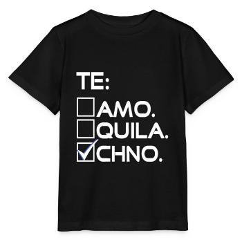 Techno confirmée - T-shirt bio MINI CREATOR Stanley/Stella Enfant - noir - Devant - Mikhail (115cm)