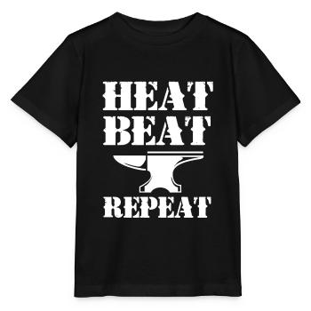Blacksmith Anvil - Stanley/Stella MINI CREATOR Kids’ T-Shirt - black - Front - Mikhail (115cm)