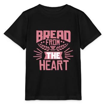 Brot Backen - Stanley/Stella Kinder T-Shirt MINI CREATOR  - Schwarz - Vorne - Mikhail (115cm)