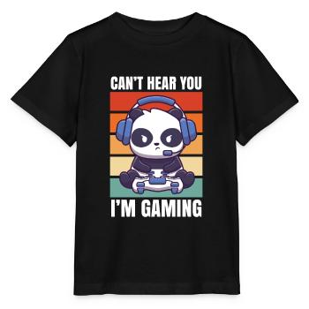 Computer Gaming - Stanley/Stella MINI CREATOR Kids’ T-Shirt - black - Front - Mikhail (115cm)