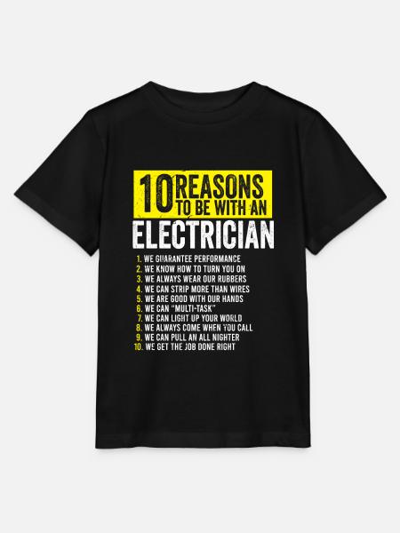 Elektriker Elektroniker Elektromeister - Stanley/Stella T-shirt MINI CREATOR til børn - sort