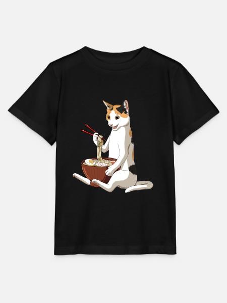 Pizza - Stanley/Stella Kinder T-Shirt MINI CREATOR - Schwarz