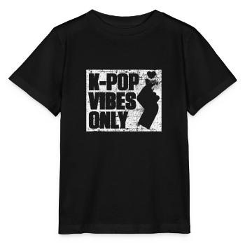 K-pop - T-shirt bio MINI CREATOR Stanley/Stella Enfant - noir - Devant - Mikhail (115cm)