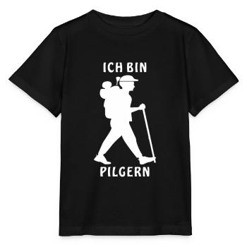 ICH BIN PILGERN - Stanley/Stella Kinder T-Shirt MINI CREATOR  - Schwarz - Vorne - Mikhail (115cm)