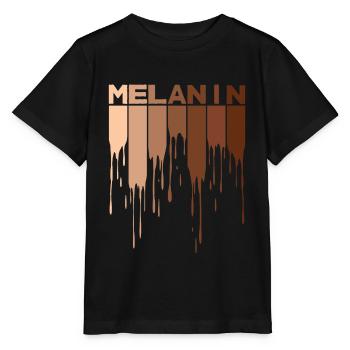 Melanin Black Month Geschichte Antirassismus - Stanley/Stella Kinder T-Shirt MINI CREATOR  - Schwarz - Vorne - Mikhail (115cm)