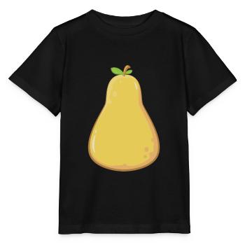 Poire - T-shirt bio MINI CREATOR Stanley/Stella Enfant - noir - Devant - Mikhail (115cm)