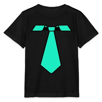Cravate Mardi Gras Mardi Gras - T-shirt bio MINI CREATOR Stanley/Stella Enfant - noir - Devant - Mikhail (115cm)