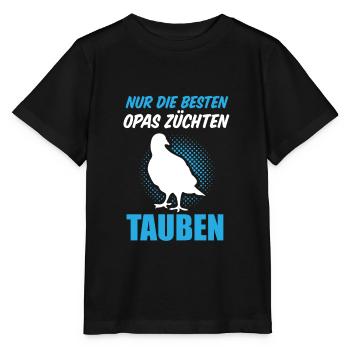 Pigeon Fancier | Carrier Pigeon Breeder - Stanley/Stella MINI CREATOR Kids’ T-Shirt - black - Front - Mikhail (115cm)