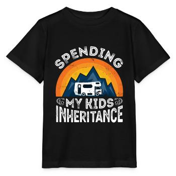 Cadeau d’héritage de dépense de camping-car d’enfants - T-shirt bio MINI CREATOR Stanley/Stella Enfant - noir - Devant - Mikhail (115cm)