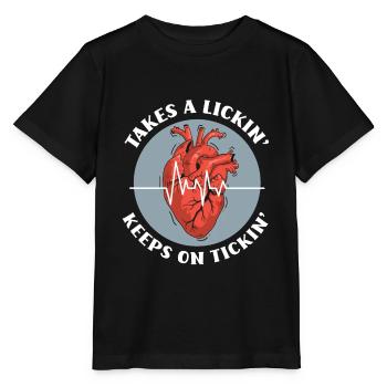 Heart Attack Bypass Surgery Heart Surgery Heart Surgery - Stanley/Stella MINI CREATOR Kids’ T-Shirt - black - Front - Mikhail (115cm)