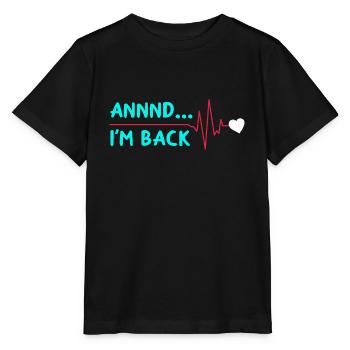 Heart Attack Bypass Surgery Heart Surgery Heart Surgery - Stanley/Stella MINI CREATOR Kids’ T-Shirt - black - Front - Mikhail (115cm)