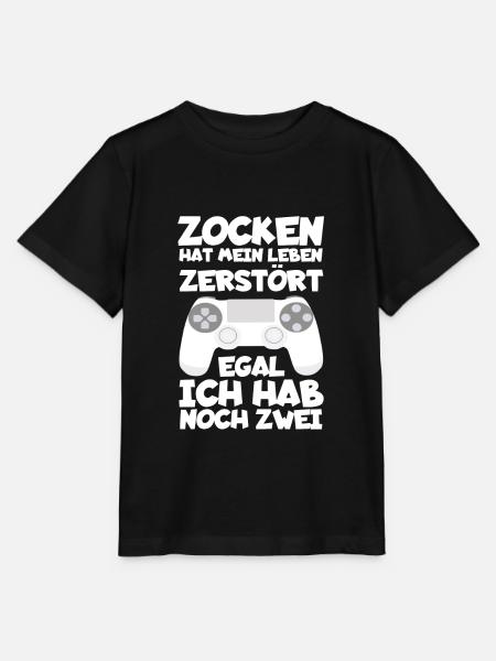 Zocken - Stanley/Stella Kinder T-Shirt MINI CREATOR - Schwarz