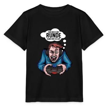 Zocken - Stanley/Stella Kinder T-Shirt MINI CREATOR  - Schwarz - Vorne - Mikhail (115cm)