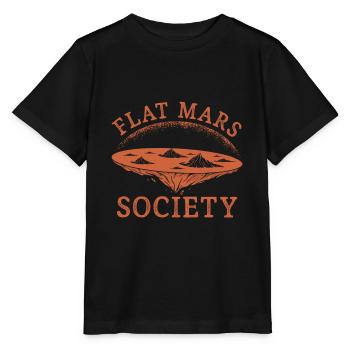 Flat Mars Society - Stanley/Stella MINI CREATOR Kids’ T-Shirt - black - Front - Mikhail (115cm)