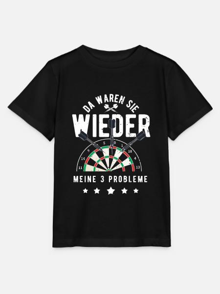 Dart Darts Dart Liebhaber Dart Spieler Dart Meiste - Stanley/Stella Kinder T-Shirt MINI CREATOR - Schwarz