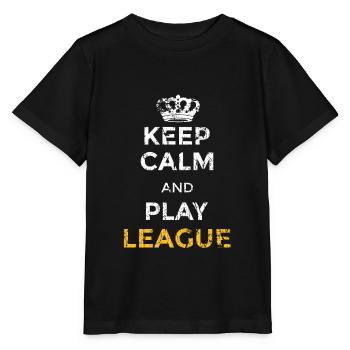 Keep calm and play league lol legends zocker PC - Stanley/Stella Kinder T-Shirt MINI CREATOR  - Schwarz - Vorne - Mikhail (115cm)