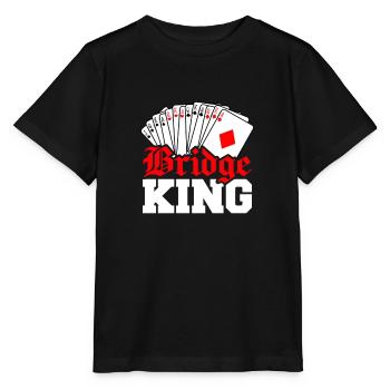 Bridge King - Stanley/Stella Kinder T-Shirt MINI CREATOR  - Schwarz - Vorne - Mikhail (115cm)