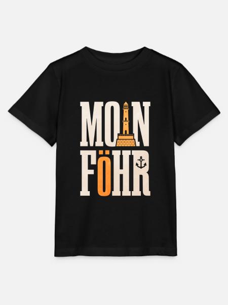 Föhr - Stanley/Stella Kinder T-Shirt MINI CREATOR - Schwarz