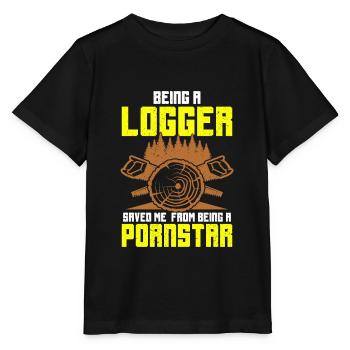 Lumberjack - Stanley/Stella MINI CREATOR Kids’ T-Shirt - black - Front - Mikhail (115cm)