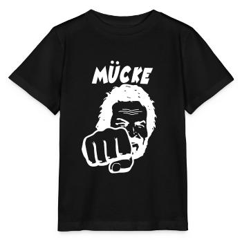 Mücke I Faust | Spencer | Mücke | Bulldozer - Stanley/Stella Kinder T-Shirt MINI CREATOR  - Schwarz - Vorne - Mikhail (115cm)