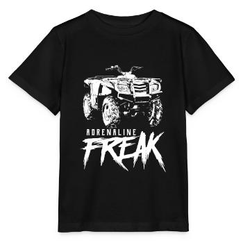 Quad - Stanley/Stella MINI CREATOR Kids’ T-Shirt - black - Front - Mikhail (115cm)
