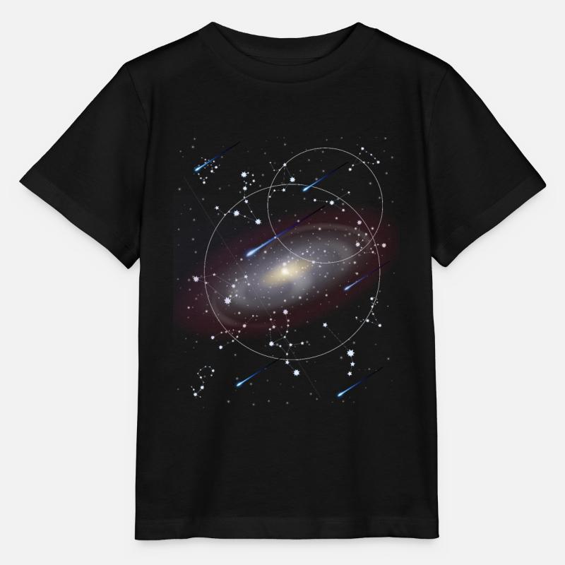 Astronomie - Stanley/Stella Kinder T-Shirt MINI CREATOR - Schwarz