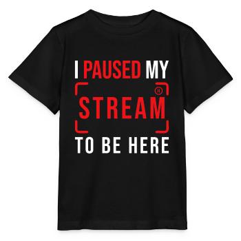 Streamer Streaming Livestream Gift - Stanley/Stella MINI CREATOR Kids’ T-Shirt - black - Front - Mikhail (115cm)
