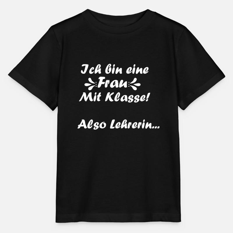 Lehrerin - Stanley/Stella Kinder T-Shirt MINI CREATOR  - Schwarz