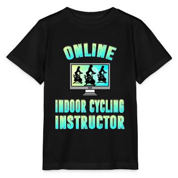 Online Indoor Cycling Instructor - Stanley/Stella MINI CREATOR Kids’ T-Shirt - black - Front - Mikhail (115cm)