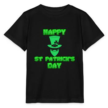 St Patricks Day, St Patricks Day, St Patricks Day - Stanley/Stella MINI CREATOR Kids’ T-Shirt - black - Front - Mikhail (115cm)