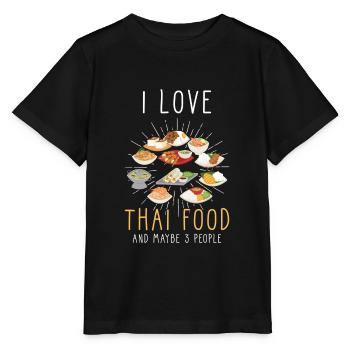 Thaï food thaïlandaise - T-shirt bio MINI CREATOR Stanley/Stella Enfant - noir - Devant - Mikhail (115cm)