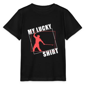 Golfer shirt golfeurs club de golf - T-shirt bio MINI CREATOR Stanley/Stella Enfant - noir - Devant - Mikhail (115cm)