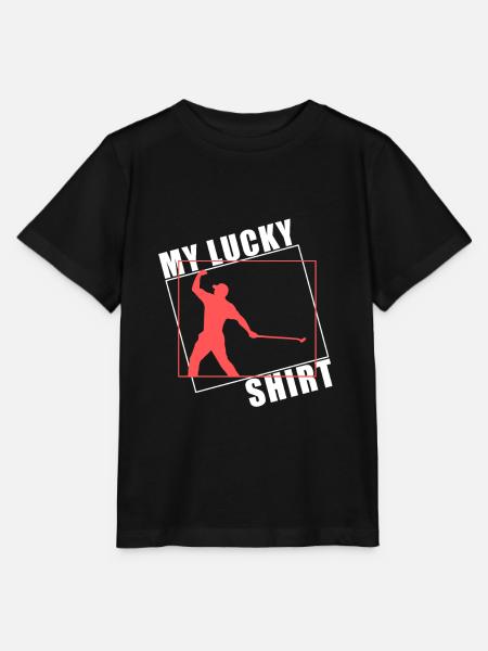 Golfer Shirt Golfspieler Golfschläger - Stanley/Stella Kinder T-Shirt MINI CREATOR  - Schwarz