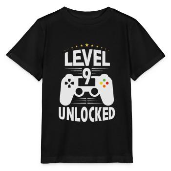 9th Birthday, 9 Years Old Gifts, 9th Birthday - Stanley/Stella MINI CREATOR Kids’ T-Shirt - black - Front - Mikhail (115cm)
