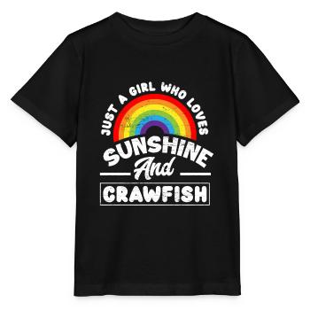 Fille femmes soleil Languste - T-shirt bio MINI CREATOR Stanley/Stella Enfant - noir - Devant - Mikhail (115cm)