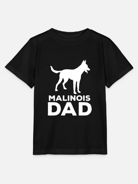 Malinois Dad Hund Liebhaber Geschenkidee - Stanley/Stella Kinder T-Shirt MINI CREATOR  - Schwarz