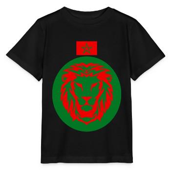Marokko - Stanley/Stella Kinder T-Shirt MINI CREATOR  - Schwarz - Vorne - Mikhail (115cm)