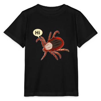 Tick Hi Gift - Stanley/Stella MINI CREATOR Kids’ T-Shirt - black - Front - Mikhail (115cm)