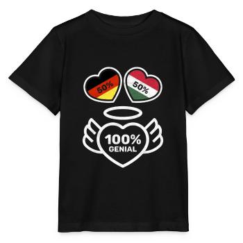 Ungarn Ungarn Geschenk Ungarn Geschenk Ungarn Lieb - Stanley/Stella Kinder T-Shirt MINI CREATOR  - Schwarz - Vorne - Mikhail (115cm)
